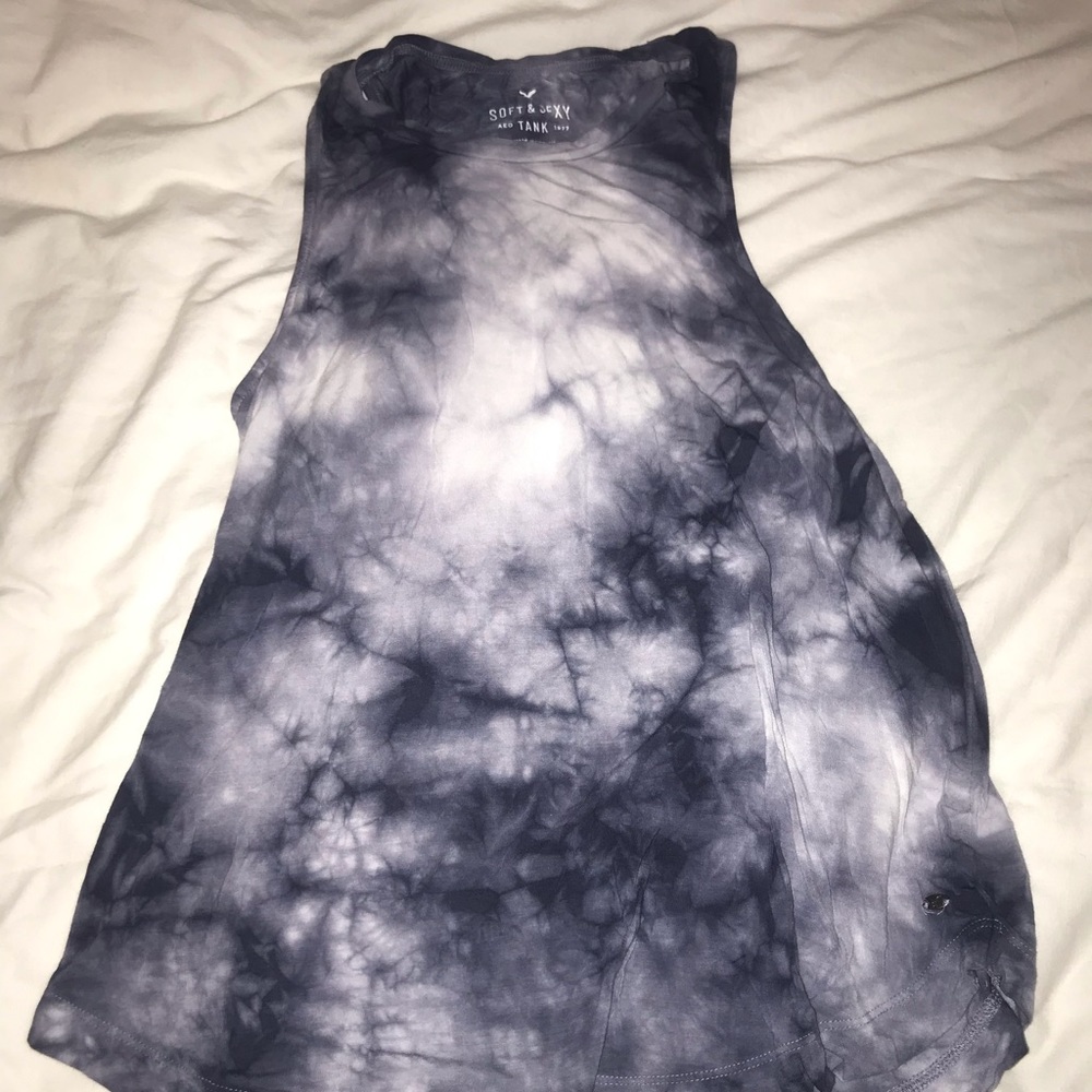 American Eagle tie dye tank top